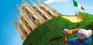 Golf in piazza Duomo