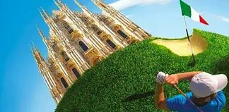 Golf in piazza Duomo
