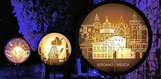 festa delle luci a Brescia e Bergamo