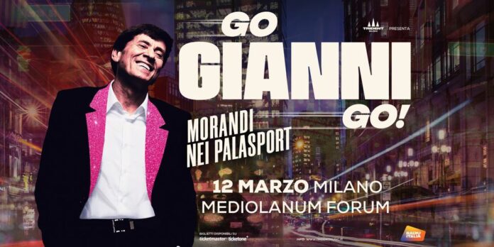 Gianni Morandi concerto Milano