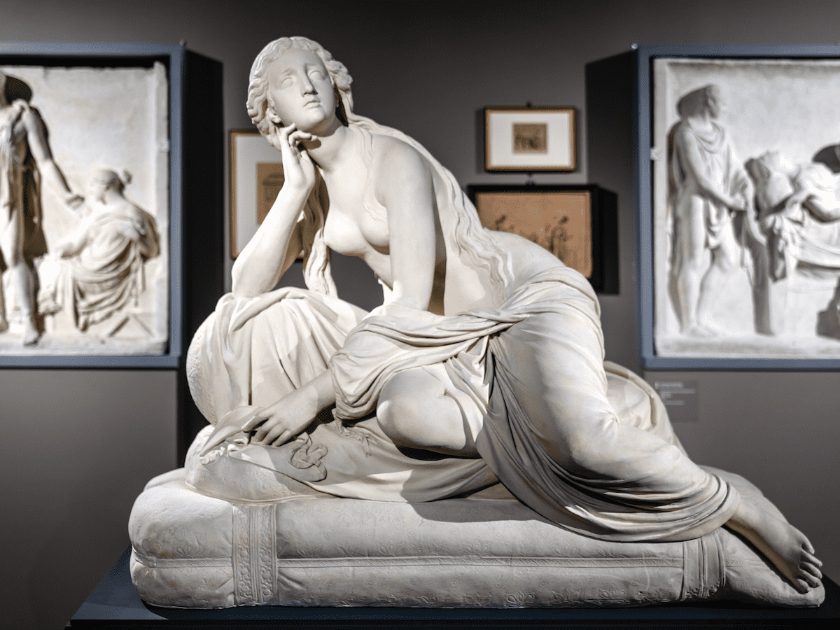Al GAM la mostra “Neoclassico e romantico. Pompeo Marchesi, scultore collezionista”