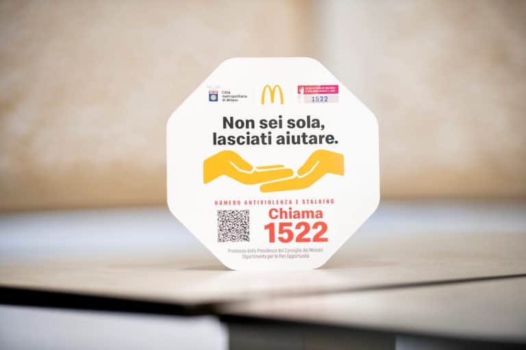 campagna anti-violenza di McDonald's