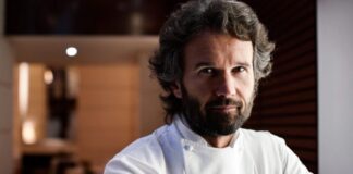ristorante Cracco in rosso
