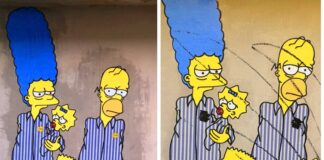 murales dei Simpson