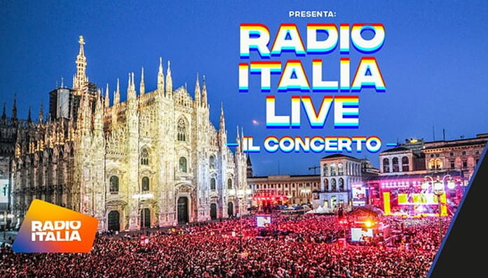concerto radio italia live 2023 piazza duomo