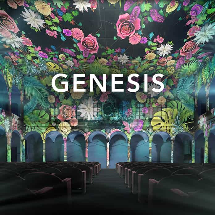 Genesis spettacolo di luci immersivo