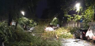 Maltempo a Milano
