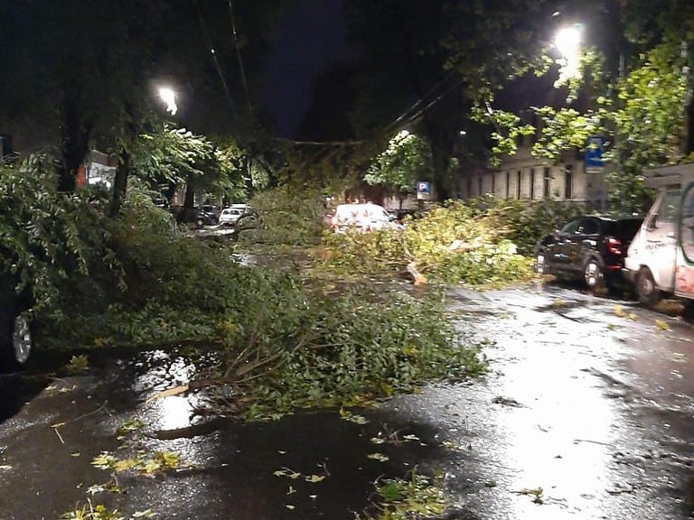 Maltempo a Milano