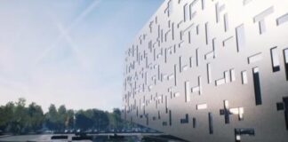 Inaugurazione piazza d'acqua dell'Arca