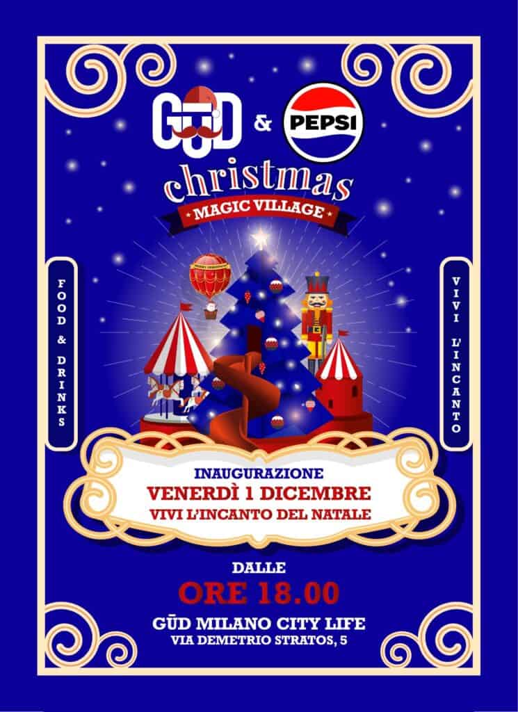PEPSI Christmas Magic Village CityLife Milano