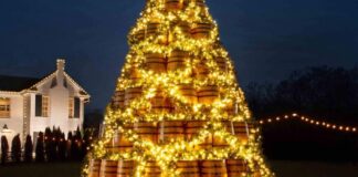 Jack Daniel’s Holiday Barrel Tree
