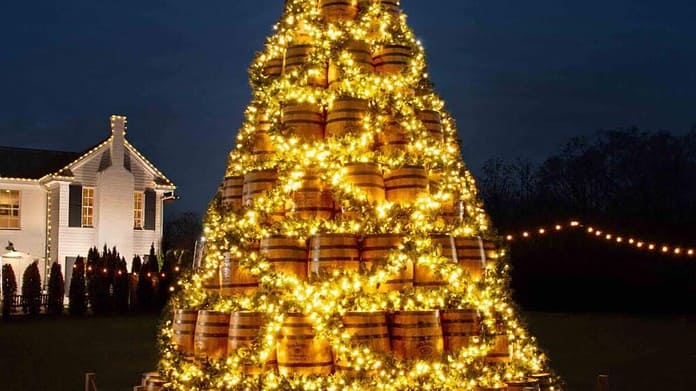 Jack Daniel’s Holiday Barrel Tree