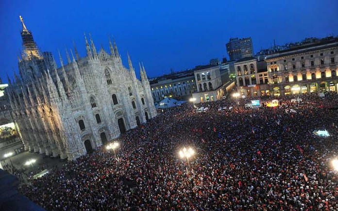 concerto di fine anno in Piazza Duomo