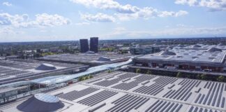 il più grande impianto fotovoltaico su tetto in Italia