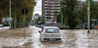 Maltempo a Milano