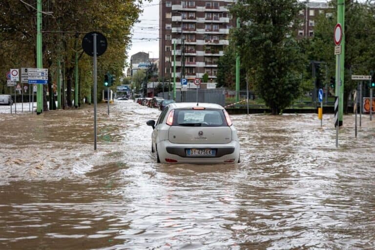 Maltempo a Milano