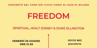 concerto del coro dei civici corsi di jazz di Milano