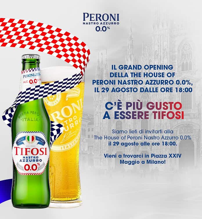 The House of Peroni Nastro Azzurro 0.0%