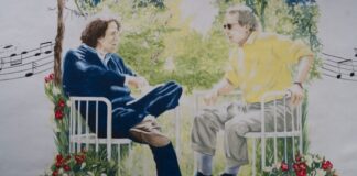 murales per Gaber e Jannacci