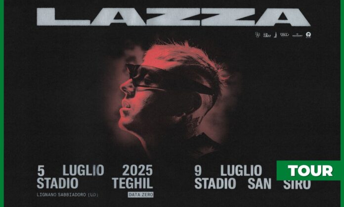 Concerto di Lazza a San Siro