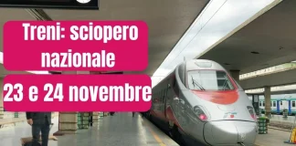 Sciopero dei treni