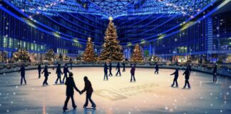Natale a Palazzo Lombardia: pattinaggio, arte e presepi