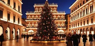 il tour degli alberi di natale più interattivi di milano: sorprese e premi imperdibili!