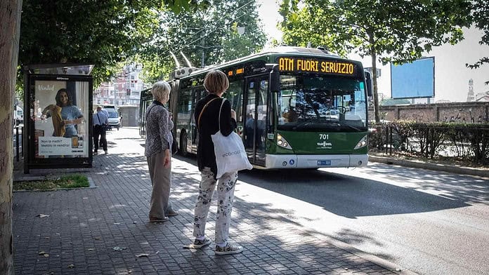 Sciopero dei mezzi a Milano