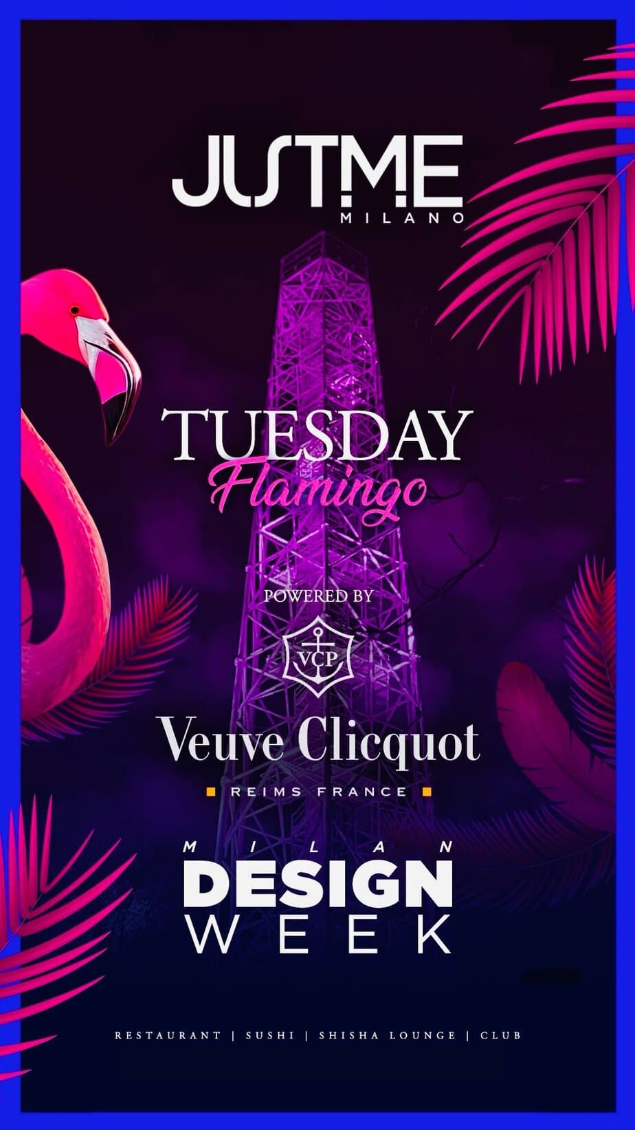 flamingos justme fuorisalone