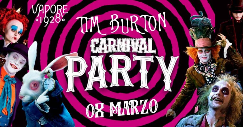 carnival party fabbrica del vapore