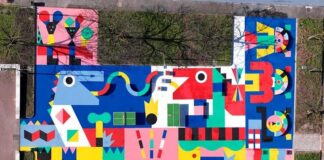 piazza colorata per i bambini in via De Nicola