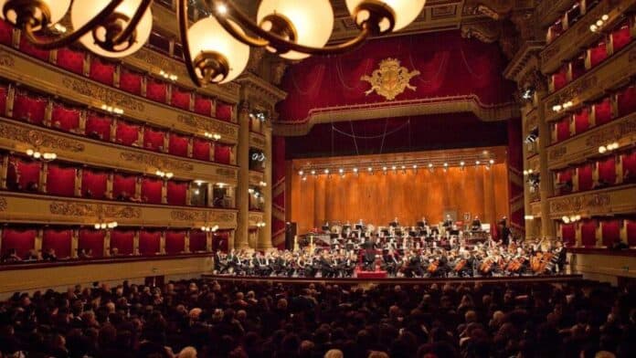Orchestra Sinfonica Nazionale della Rai in concerto al Teatro alla Scala di Milano