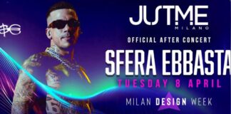 sfera justme milano party 2025