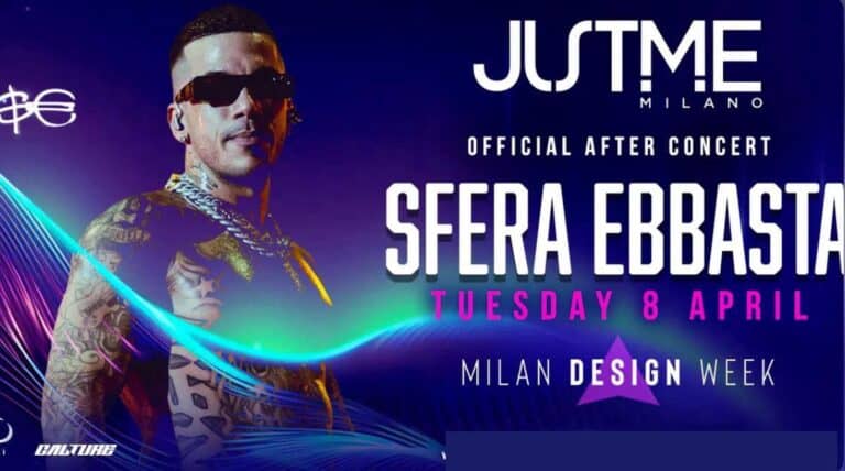 sfera justme milano party 2025