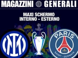 maxischermo milano finale champions