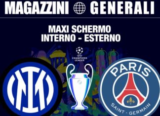 maxischermo milano finale champions