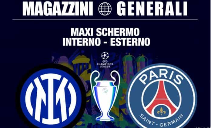 maxischermo milano finale champions