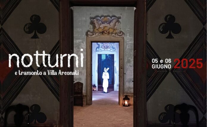 Notturni e tramonto a Villa Arconati