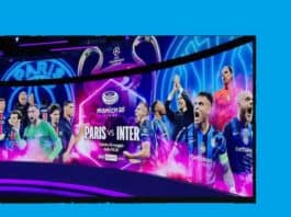 finale champions inter milano maxischermo