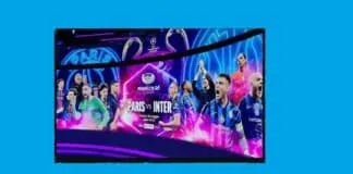 finale champions inter milano maxischermo
