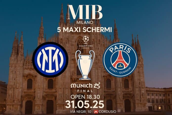 finale champions a milano maxi schermo inter duomo mib