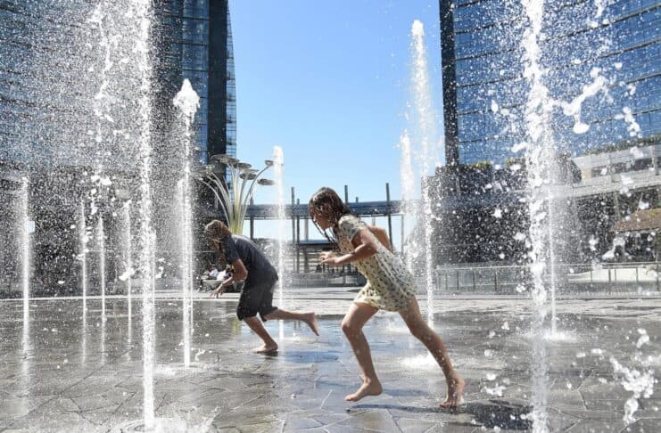 Milano sotto il caldo: +30% di consumi elettrici in tre giorni