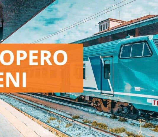 Sciopero dei treni il 16 giugno