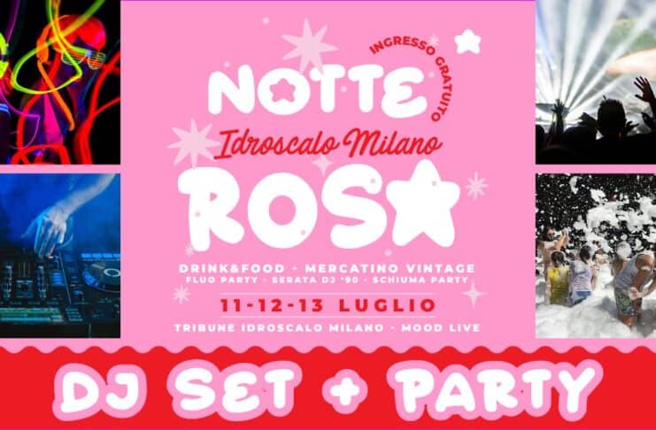 notte rosa milano 2025
