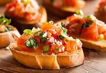 bruschetta a 28 euro