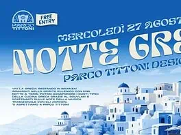 Notte Greca al Parco Tittoni