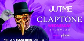 Claptone milano justme fashion week
