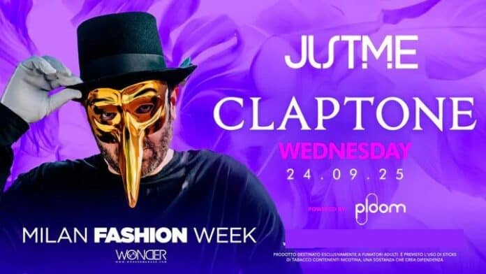 Claptone milano justme fashion week