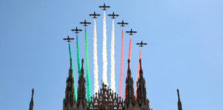 Frecce Tricolori a Milano