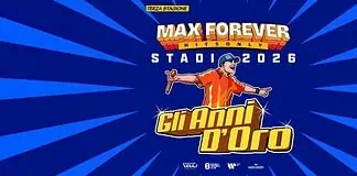Max Pezzali “World Tour 2026”: il ritorno nei grandi stadi italiani